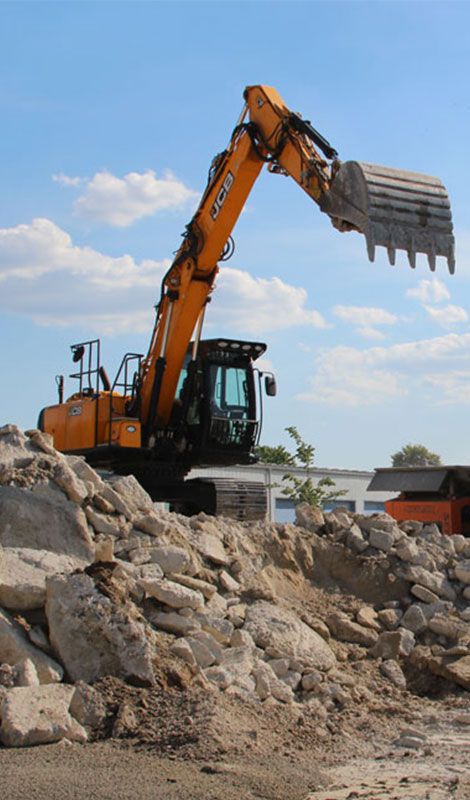 Bauschuttaufbereitung